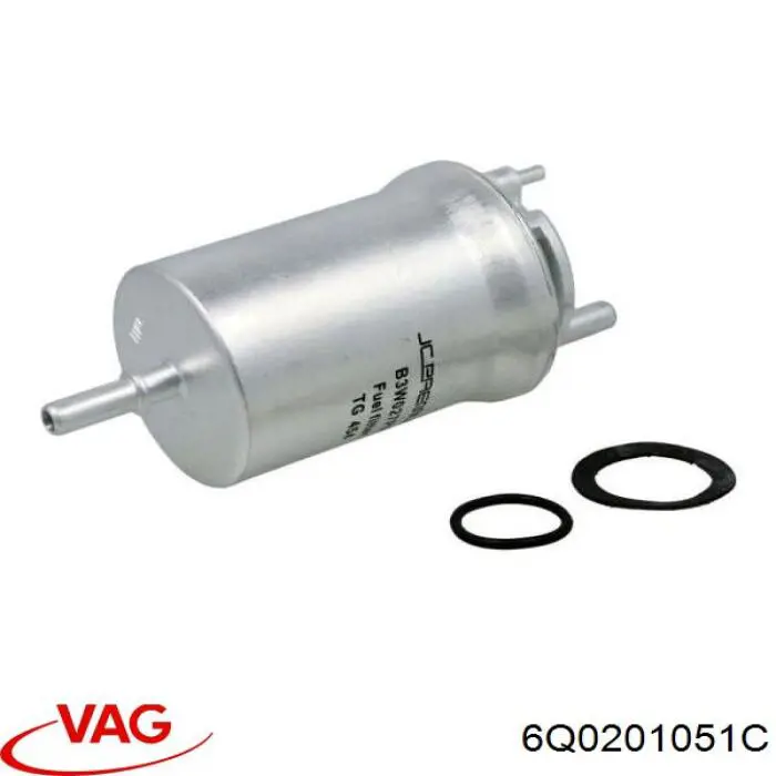 Comprar 6Q0201051C VAG Filtro diesel