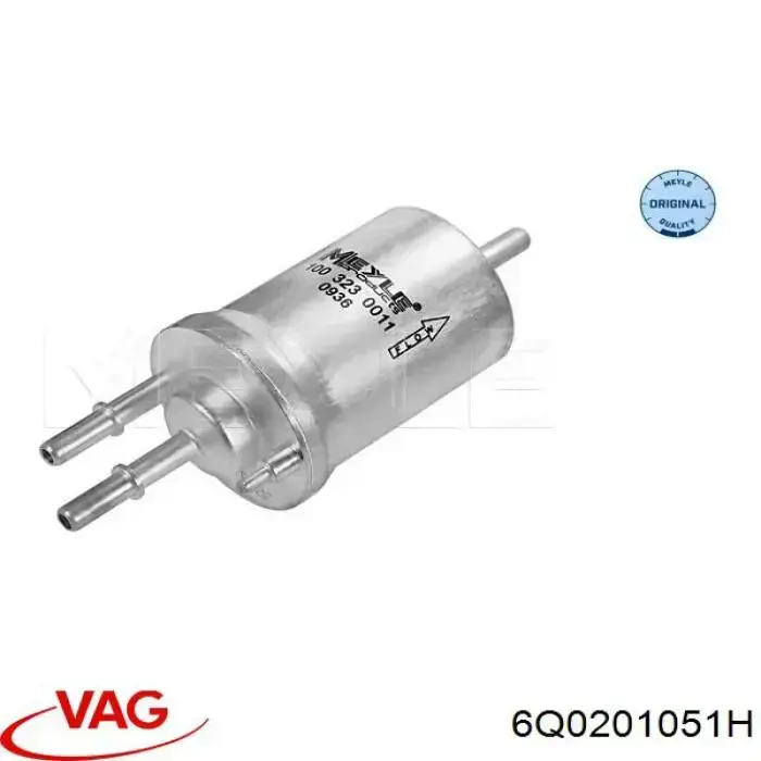 Filtro combustible VAG 6Q0201051H precio, desde 15,99 EUR