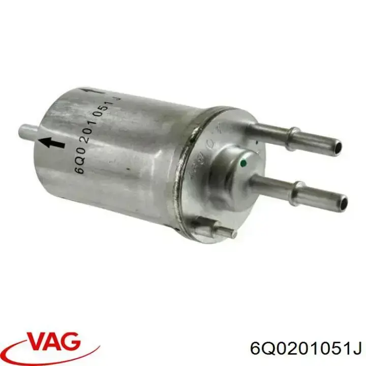 Filtro de combustible 6Q0201051J VAG