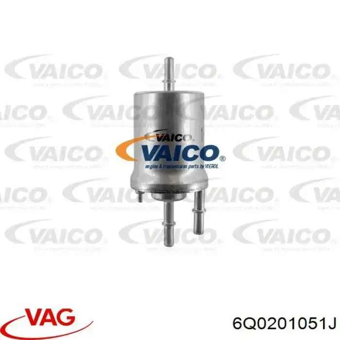 6Q0201051J VAG Filtro de gasolina