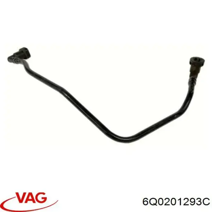 Tubo de combustible, del depósito al filtro de combustible VAG 6Q0201293C