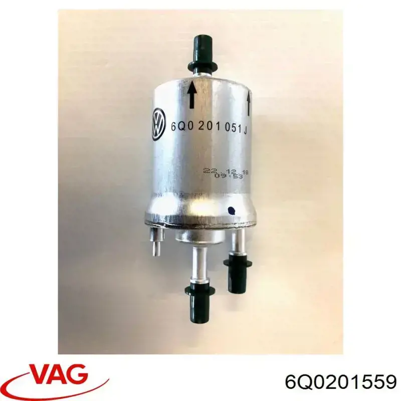 6Q0201559 VAG filtro combustible