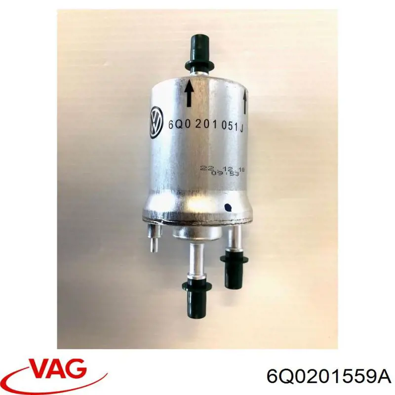 Comprar 6Q0201559A VAG Filtro diesel