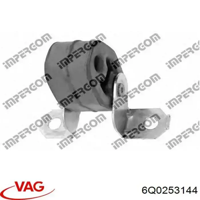 Soporte trasero del silenciador VAG 6Q0253144