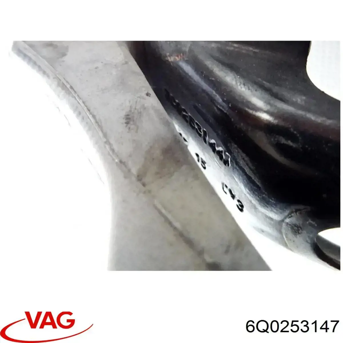 6Q0253147 VAG Soporte trasero del silenciador
