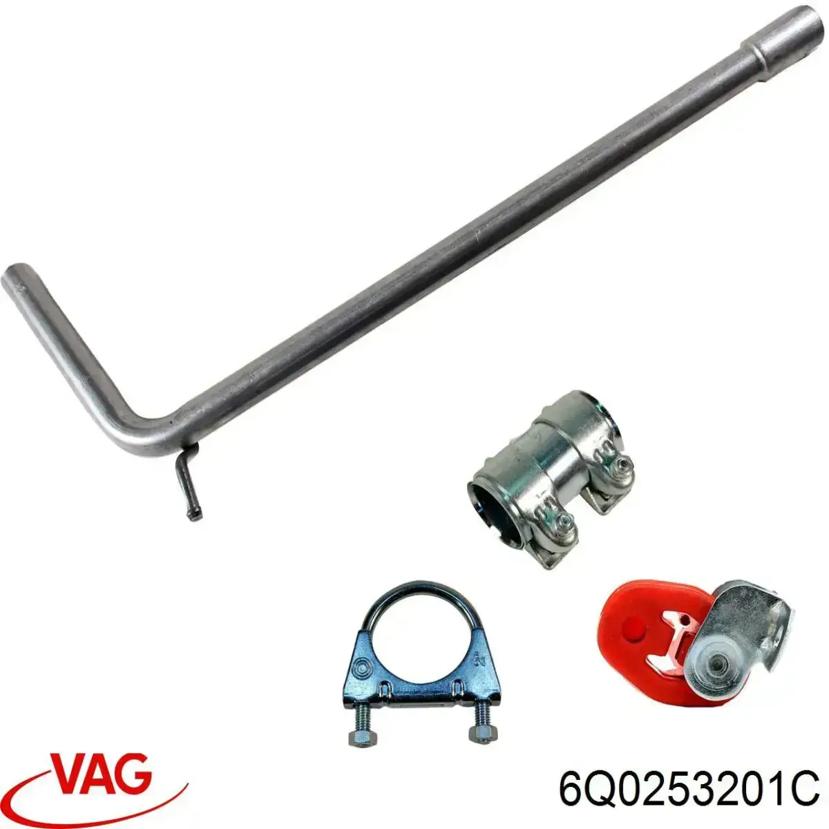 Comprar 6Q0253201C VAG Silenciador central