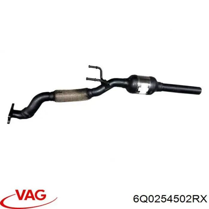Silenciador delantero 6Q0254502RX VAG