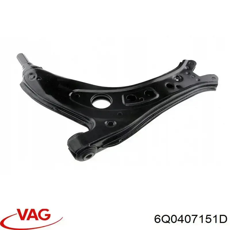 Brazo inferior izquierdo/derecho de suspensión delantera VAG 6Q0407151D precio, desde 37,04 EUR