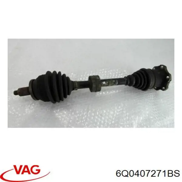Semieje delantero izquierdo VAG 6Q0407271BS precio, desde 58,08 EUR