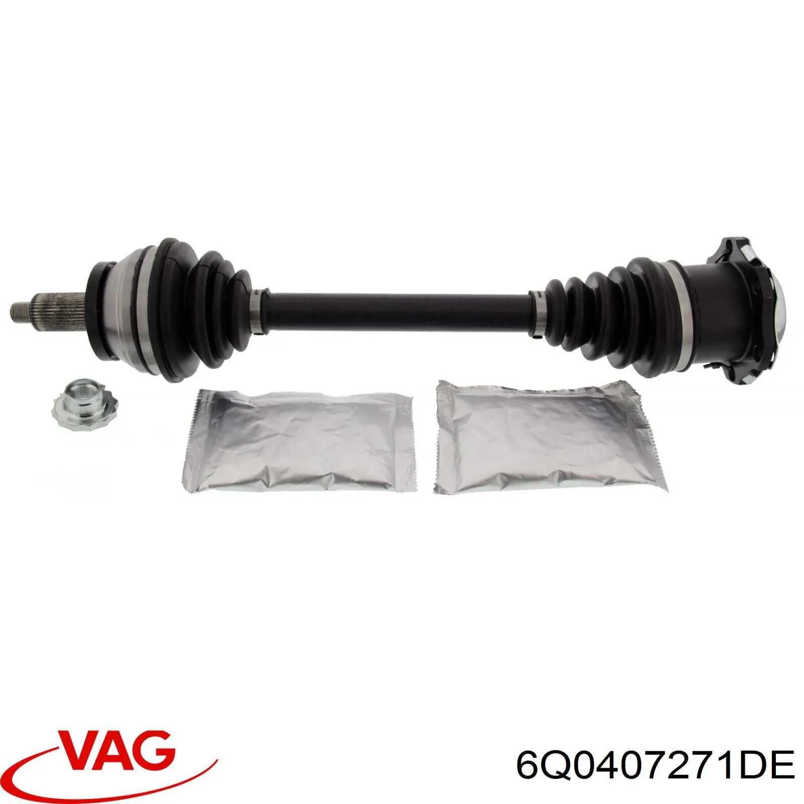 Semieje delantero izquierdo VAG 6Q0407271DE precio, desde 68,24 EUR