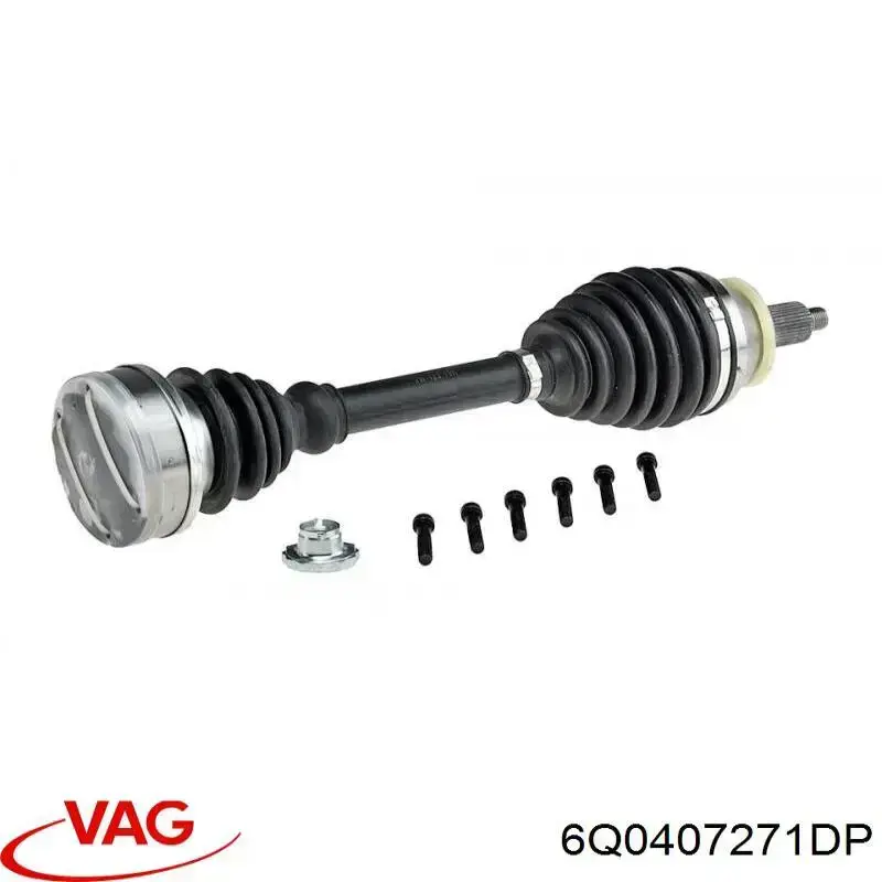 Comprar 6Q0407271DP VAG Semieje delantero izquierdo
