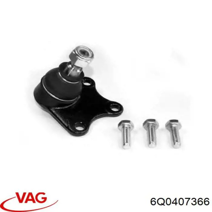 Rótula de suspensión inferior derecha VAG 6Q0407366 precio, desde 12,84 EUR