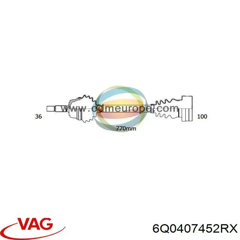 6Q0407452RX VAG