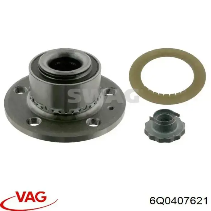 Cubo de rueda delantero Seat Ibiza 5 KJ1, KJG