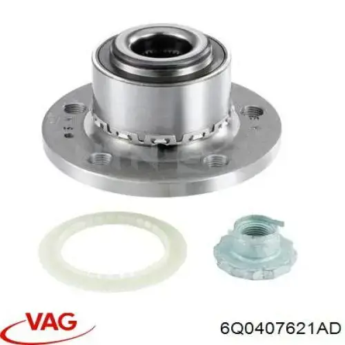 Cubo de rueda delantero Seat Ibiza 5 KJ1, KJG