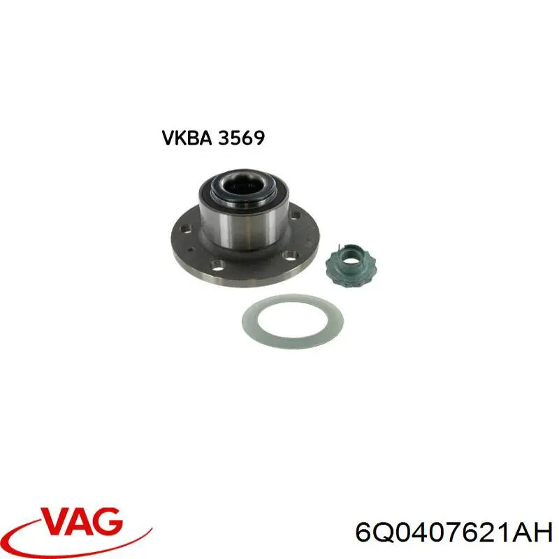 Cubo de rueda delantero Seat Ibiza 5 KJ1, KJG