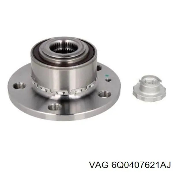 Cubo de rueda delantero Seat Ibiza 5 KJ1, KJG