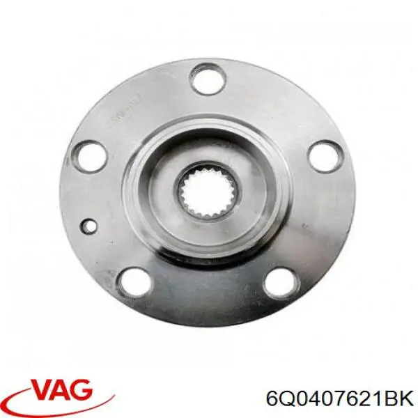 6Q0407621BK VAG Cubo delantero