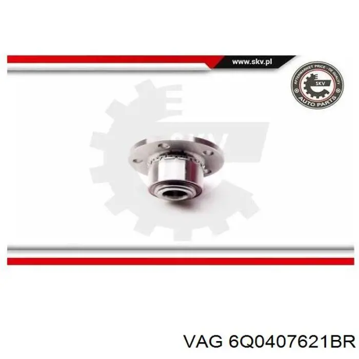 Cubo de rueda delantero Seat Ibiza 5 KJ1, KJG