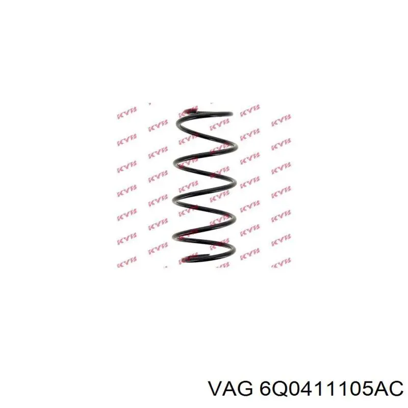 Comprar 6Q0411105AC VAG Muelle delantero
