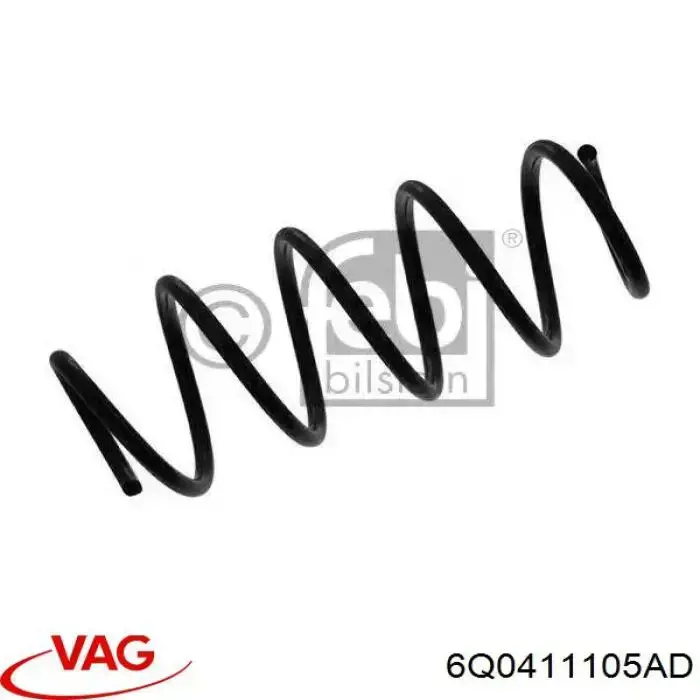 Comprar 6Q0411105AD VAG Muelle delantero