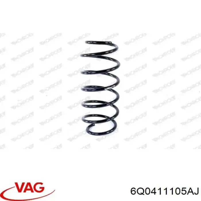 6Q0411105AJ VAG Muelle delantero