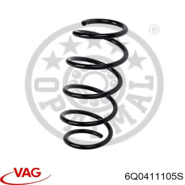 Comprar 6Q0411105S VAG Muelle delantero