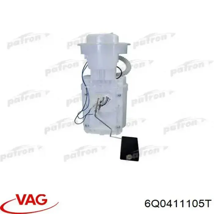 6Q0411105T VAG Muelle delantero