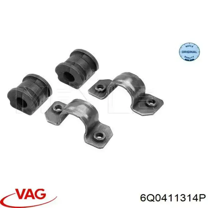 Comprar 6Q0411314P VAG Buje de barra estabilizadora delantera