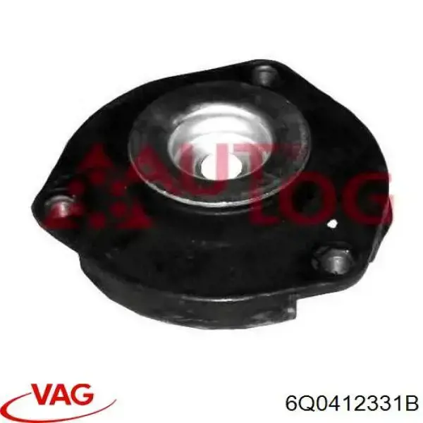 Soporte del amortiguador delantero VAG 6Q0412331B precio, desde 19,09 EUR