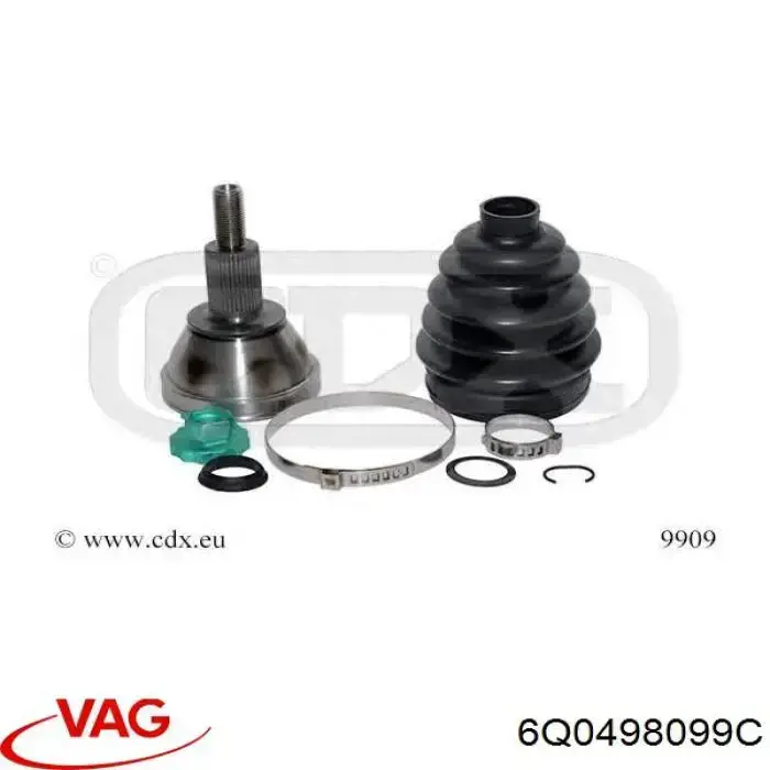 6Q0498099C VAG Junta homocinética