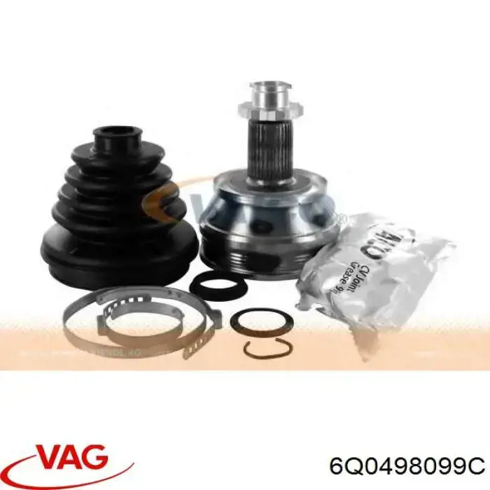 Junta homocinética exterior delantera VAG 6Q0498099C precio, desde 32,24 EUR