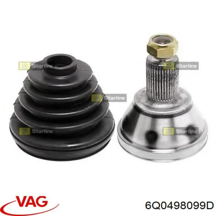 6Q0498099D VAG Junta homocinética