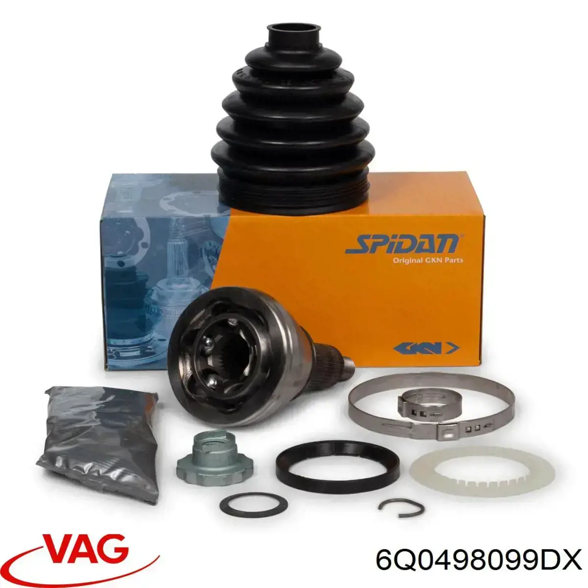 Junta homocinética exterior delantera VAG 6Q0498099DX