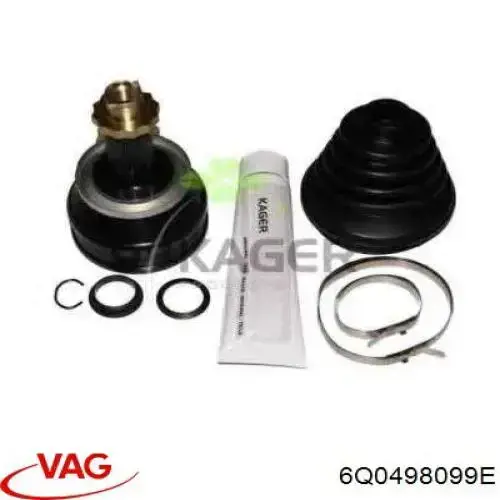 Junta homocinética exterior delantera VAG 6Q0498099E precio, desde 20,84 EUR