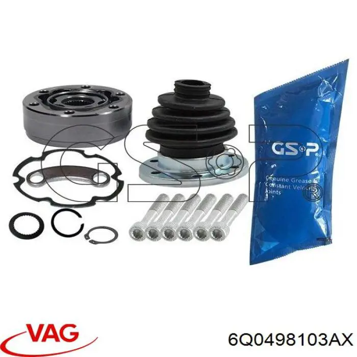 Junta homocinética interna delantera VAG 6Q0498103AX precio, desde 35,84 EUR