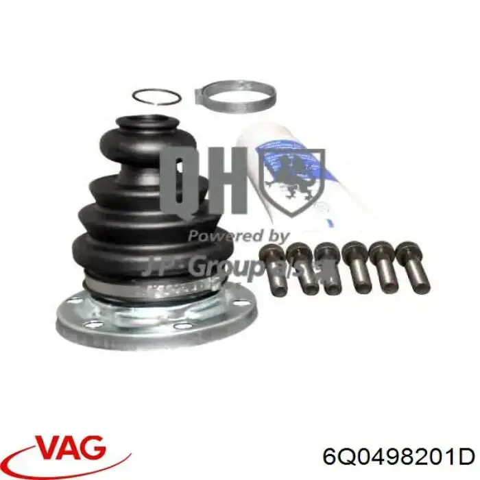 6Q0498201D VAG Fuelle palier delantero interior
