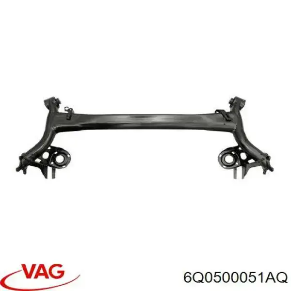 Subchasis trasero soporte motor VAG 6Q0500051AQ precio, desde 175,69 EUR