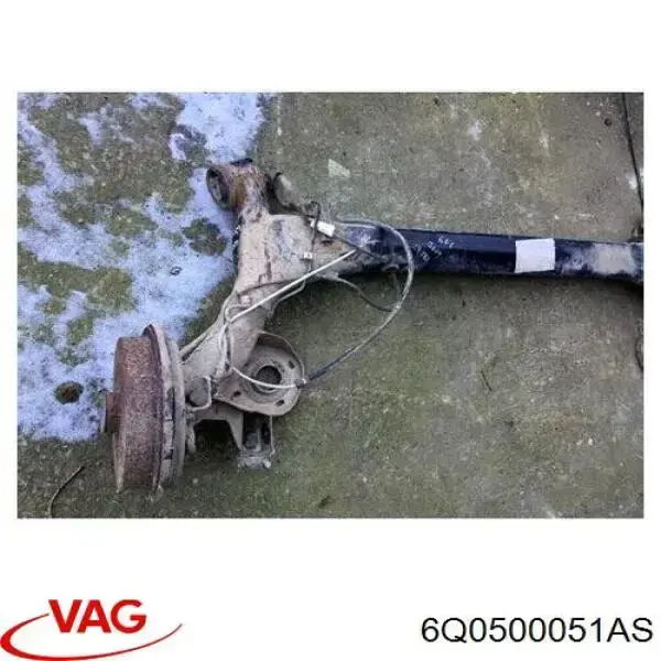 Comprar 6Q0500051AS VAG Puente trasero