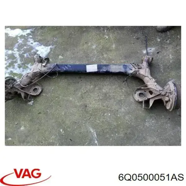 Subchasis trasero VAG 6Q0500051AS