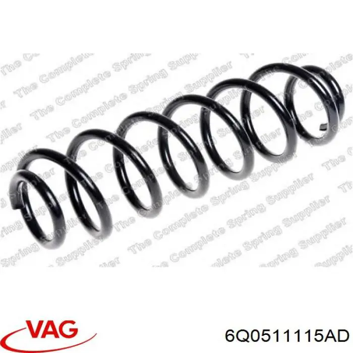 Muelle de suspensión trasero VAG 6Q0511115AD precio, desde 22,96 EUR