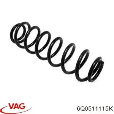 Comprar 6Q0511115K VAG Muelle de eje trasero