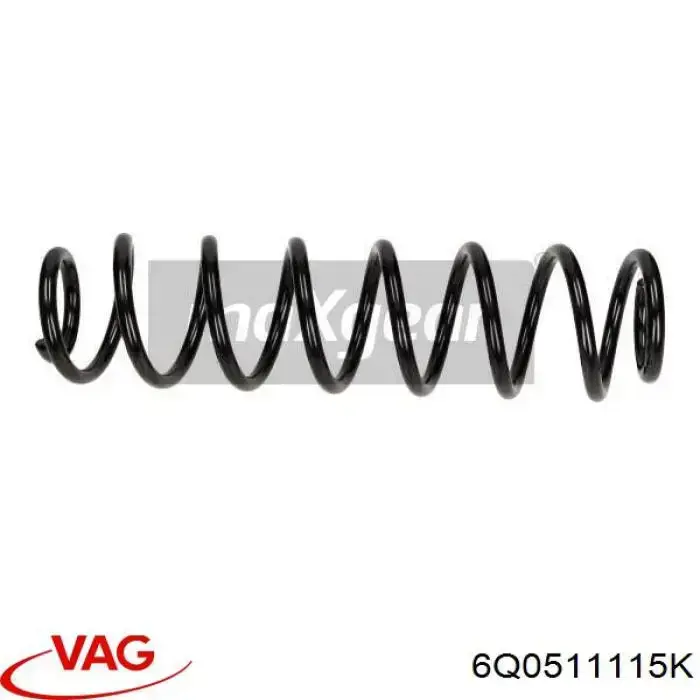 Muelle de suspensión trasero VAG 6Q0511115K precio, desde 17,41 EUR