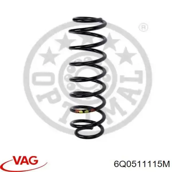 Muelle de suspensión trasero VAG 6Q0511115M precio, desde 18,13 EUR
