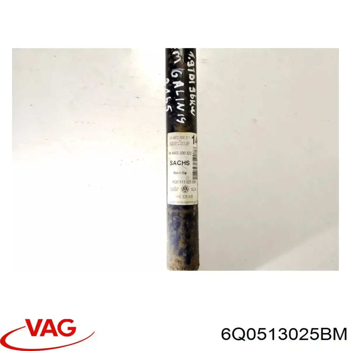Comprar 6Q0513025BM VAG Amortiguador trasero