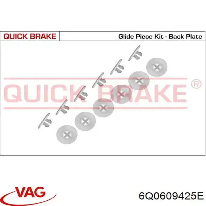 Comprar 6Q0609425E VAG Disco de soporte del tambor de freno trasero izquierdo