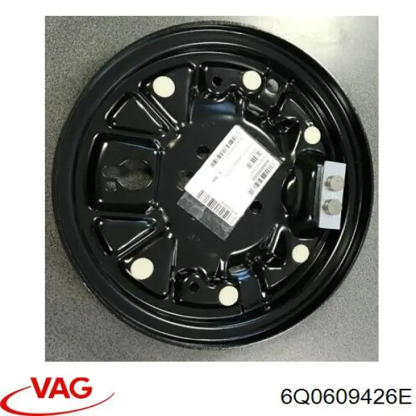Disco de soporte del tambor de freno trasero derecho VAG 6Q0609426E precio, desde 84,23 EUR