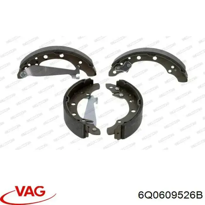 Zapatas de freno de tambor traseras VAG 6Q0609526B precio, desde 22,75 EUR