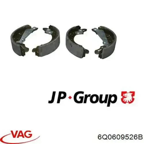 Comprar 6Q0609526B VAG Zapatas de freno