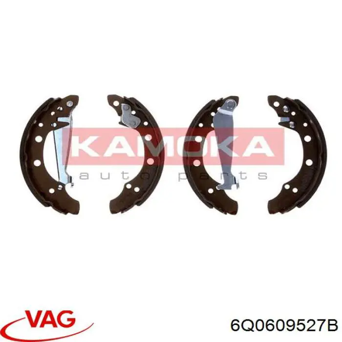 Comprar 6Q0609527B VAG Zapatas de freno